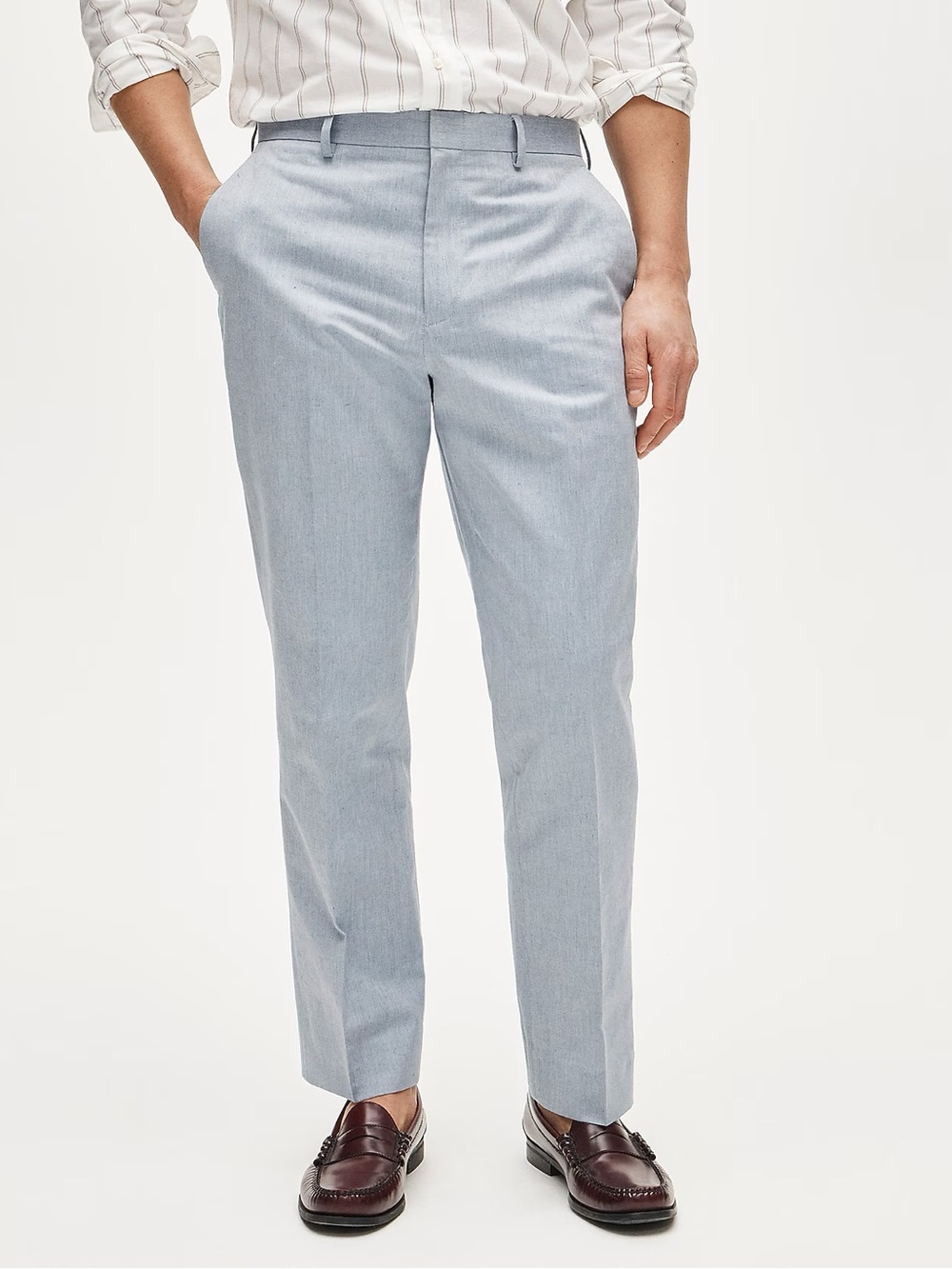 J. CREW Crosby Classic-fit suit pant in Baird McNutt Irish fabric Size 32 CR632